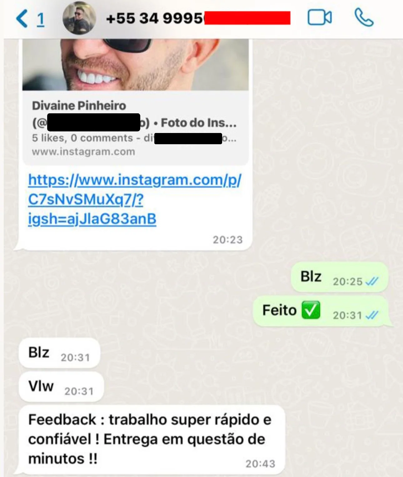 Depoimentos de clientes